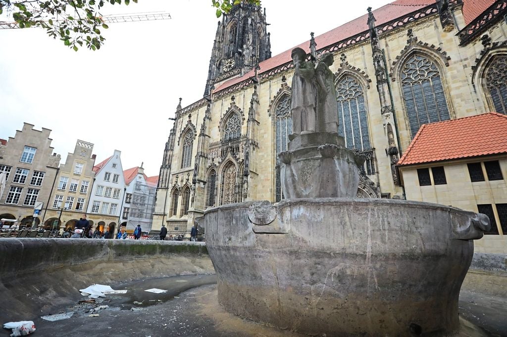 Sollen die Brunnen in Münster saniert werden?