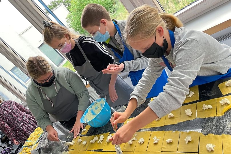 Kochkurs Realschule Augustdorf