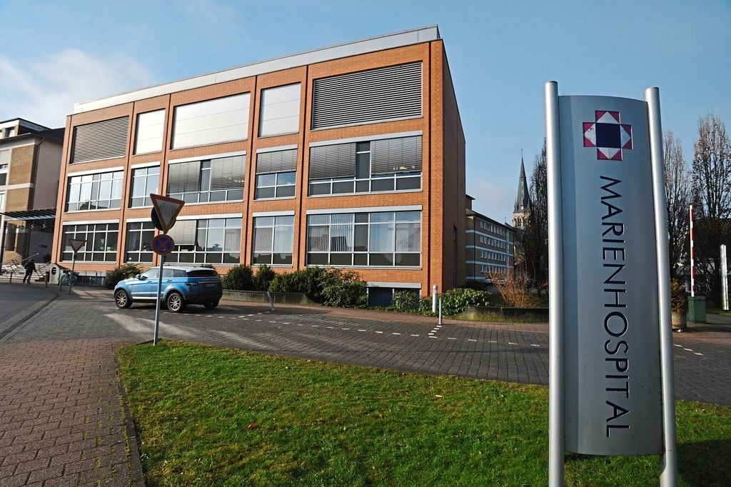 Drei Corona Patienten liegen im Marienhospital