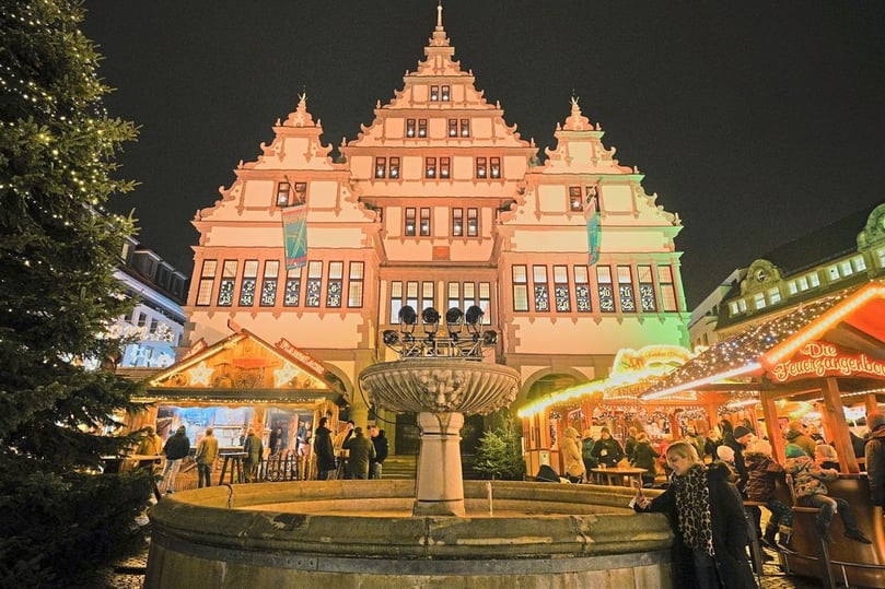 Das Paderborner Rathaus.
