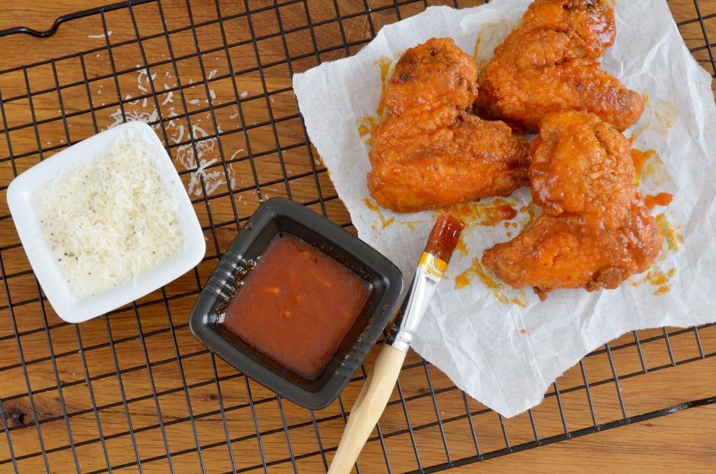 Rezept für Buffalo Chicken Wings mit Ranchdressing