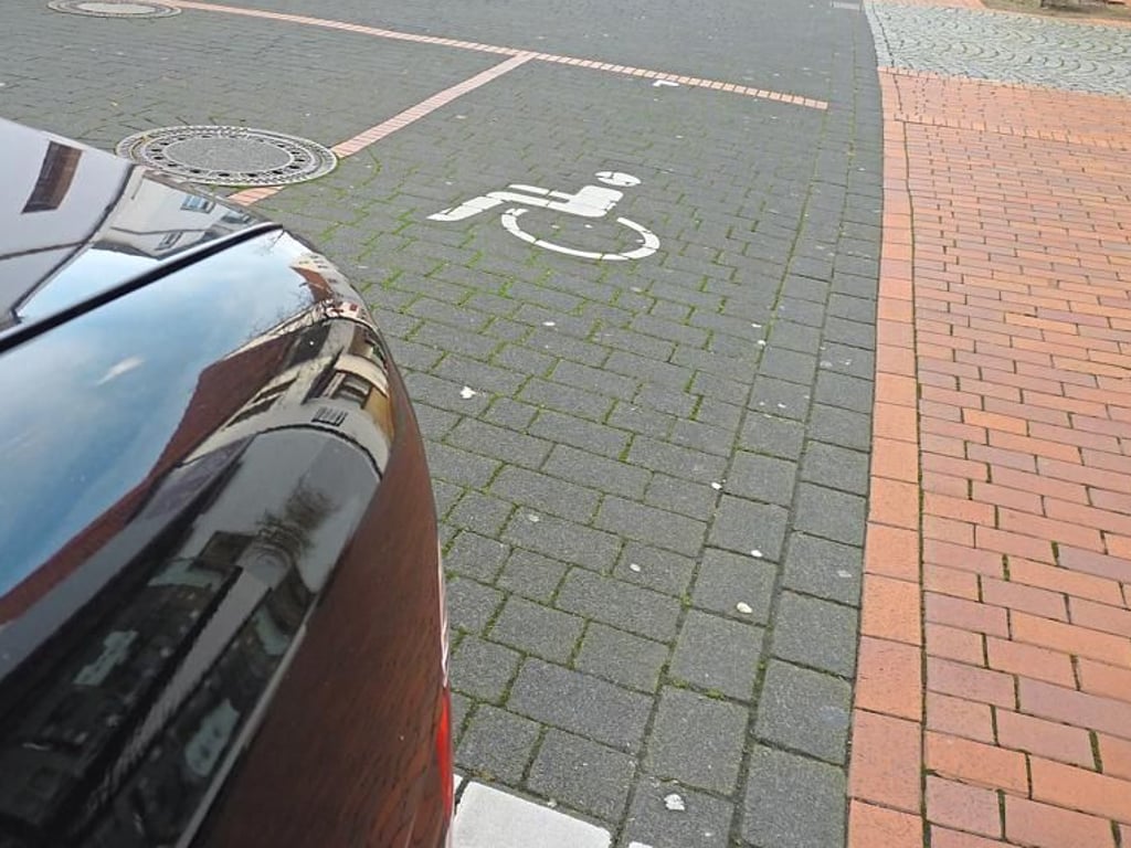 Was Kostet Das Parken Auf Einem Behindertenparkplatz www.westfalen-blatt.de