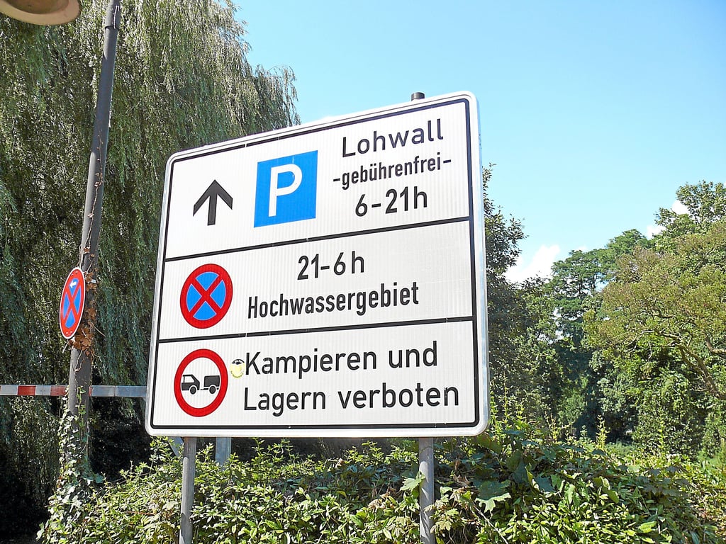 Parken bis 21 Uhr