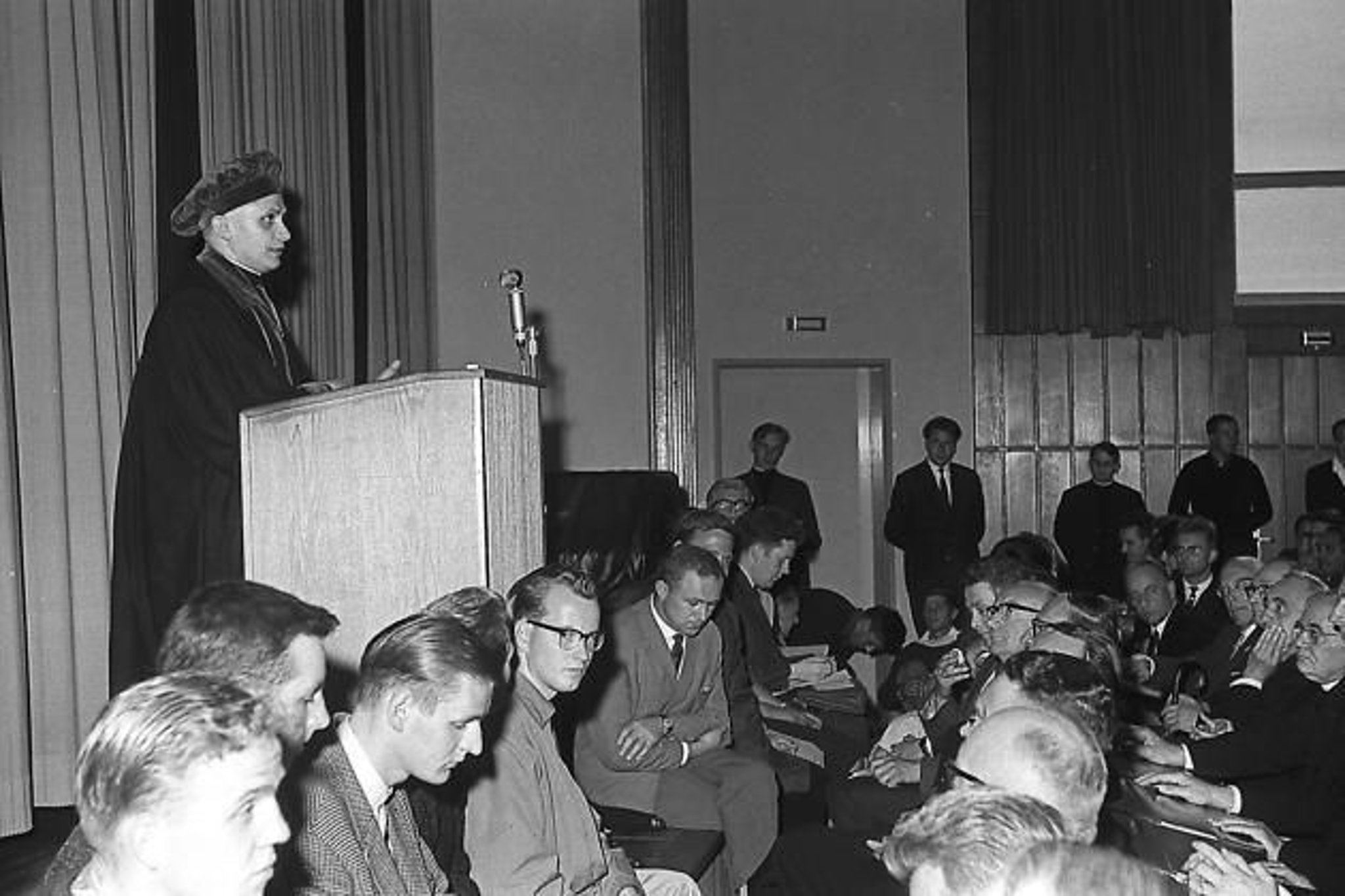 Joseph Ratzinger lehrte von 1963 bis 1965 an der Universität in Münster
