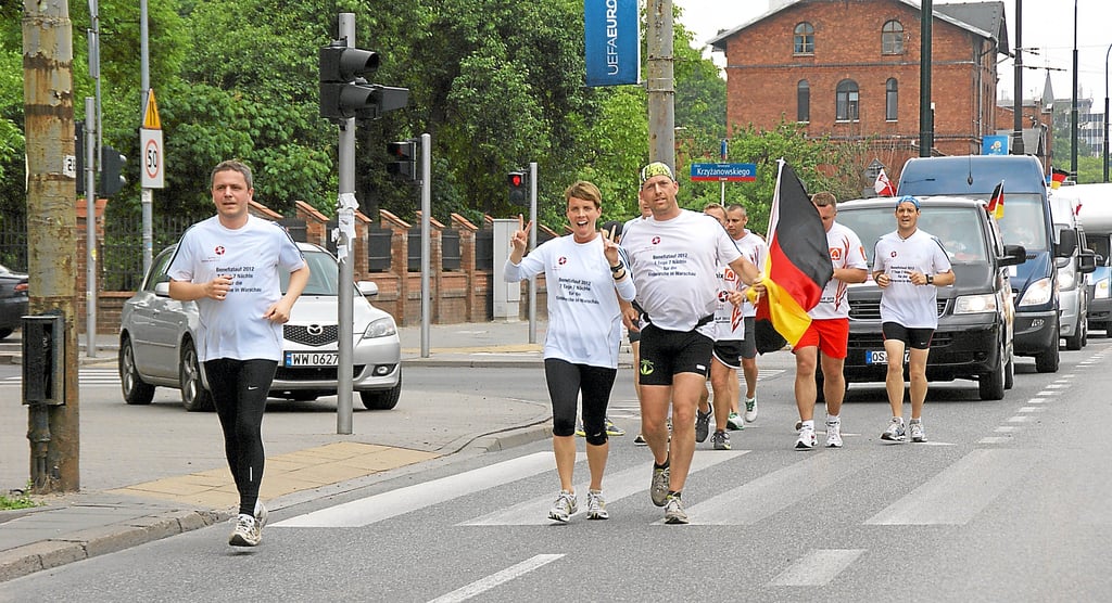 Andreas Kamer l uft in Polen 1300 Kilometer f r das