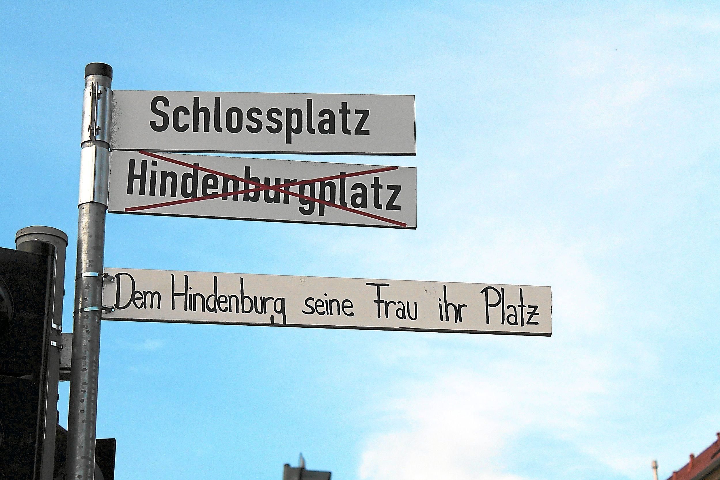 Besser Hindenburg seine Frau