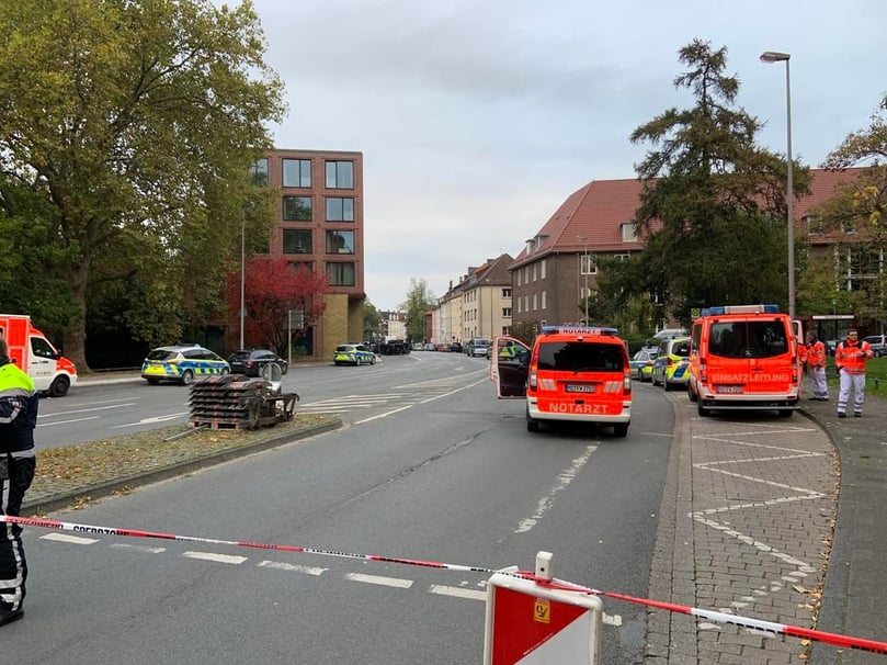 Die Polizei befreite die Geisel, dabei kam es auch zum Schusswaffeneinsatz.