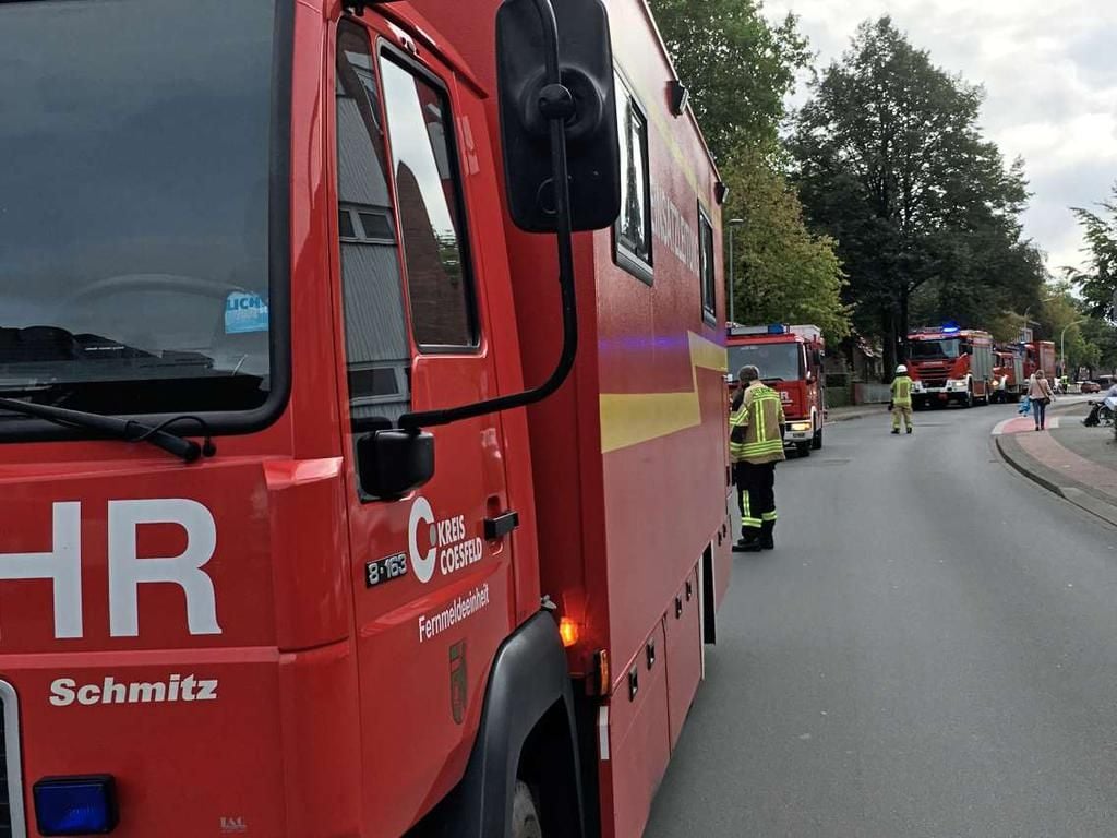 Feuerwehreinsatz Christophorus Kliniken Coesfeld