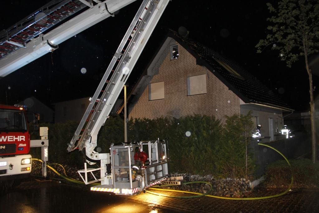Brand in Steinhagen