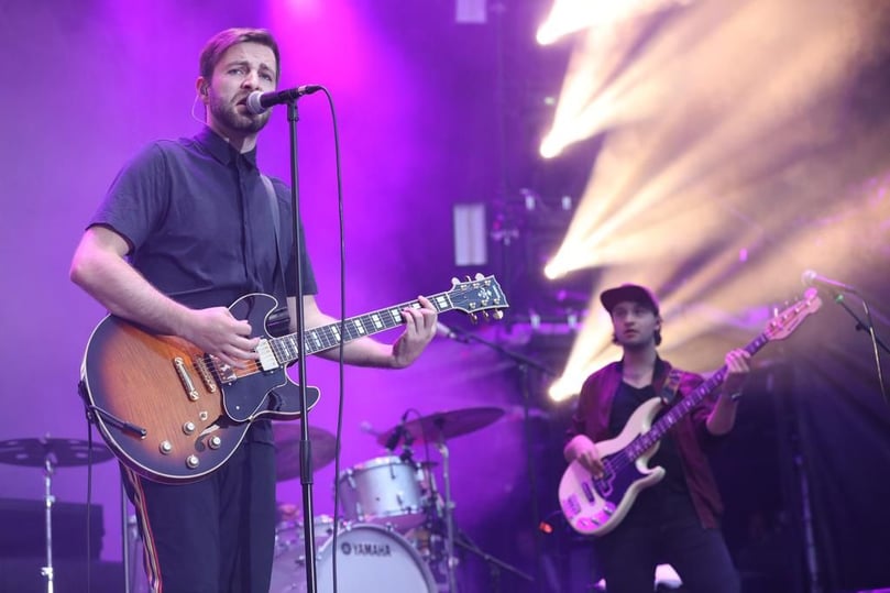 Auftritt von Josh beim Stadtfest