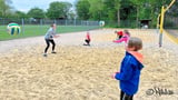 Volleyball-Training auf der Beach-Anlage des SC Union Lüdinghausen 2021