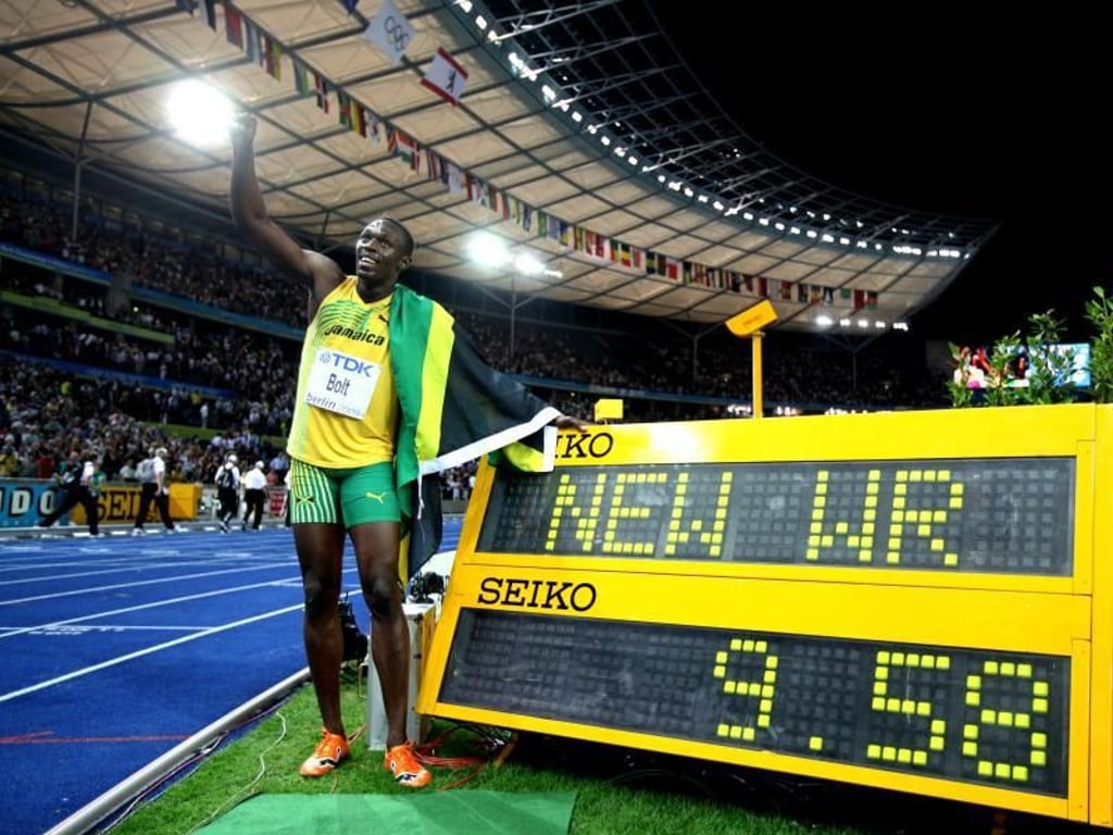 Usain Bolt auf 100MeterWeltrekord noch immer «sehr stolz»