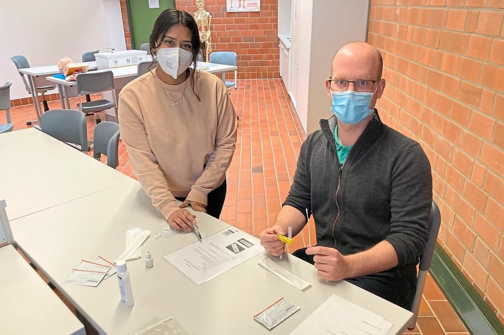 „Testzentrum“ für die Lehrkräfte