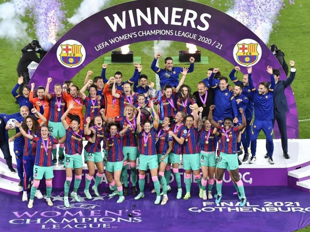 FC Barcelona erstmals ChampionsLeagueSieger der Frauen FC Barcelona erstmals ChampionsLeagueSieger der Frauen