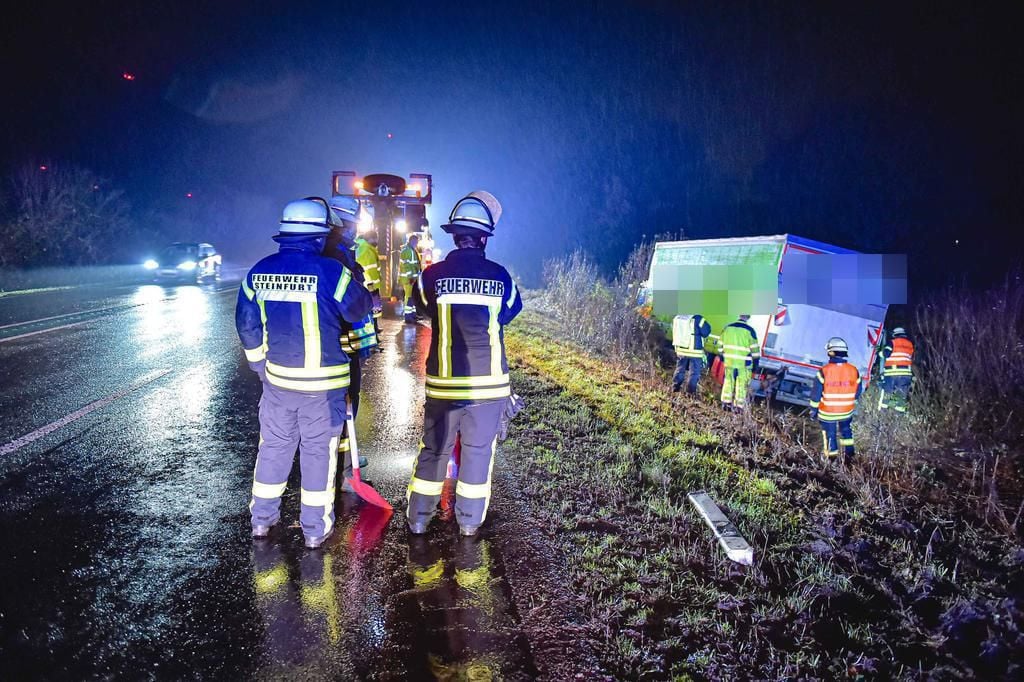 Lkw-Unfall Auf Der B54