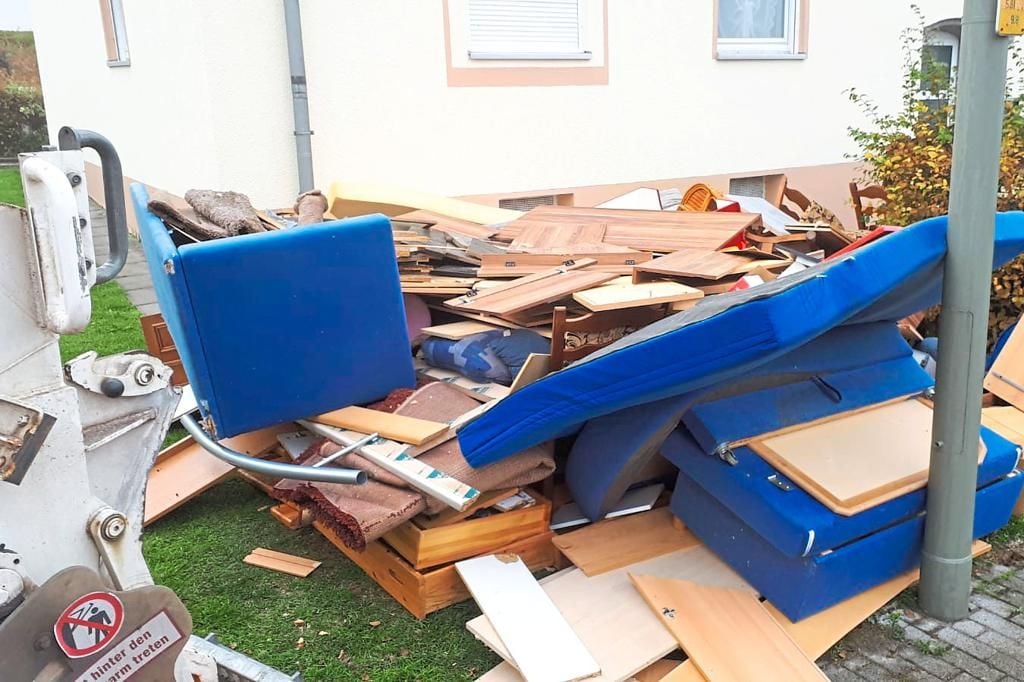 Sperrmüll sollte getrennt an die Straße gestellt werden