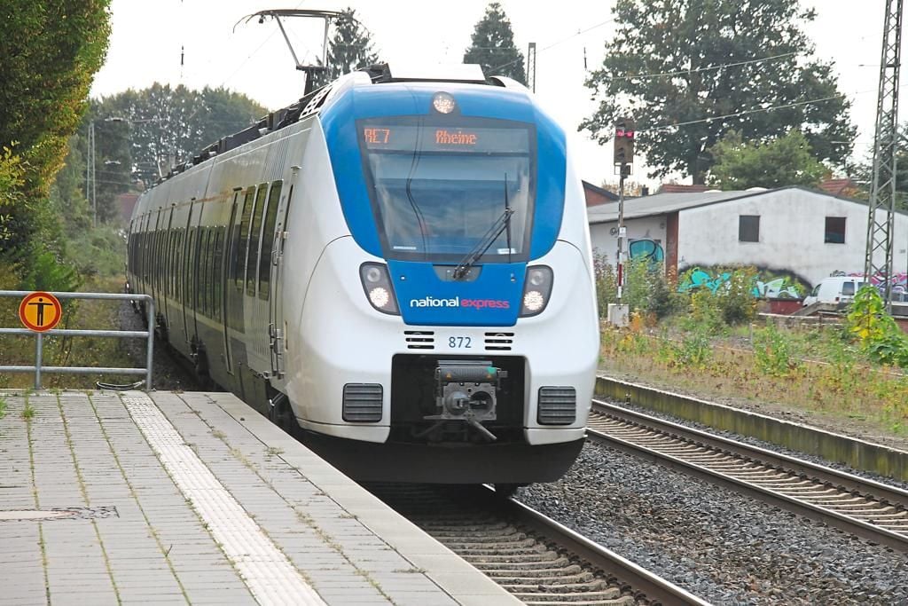 Sexuelle Handlungen im Regionalzug – Festnahme