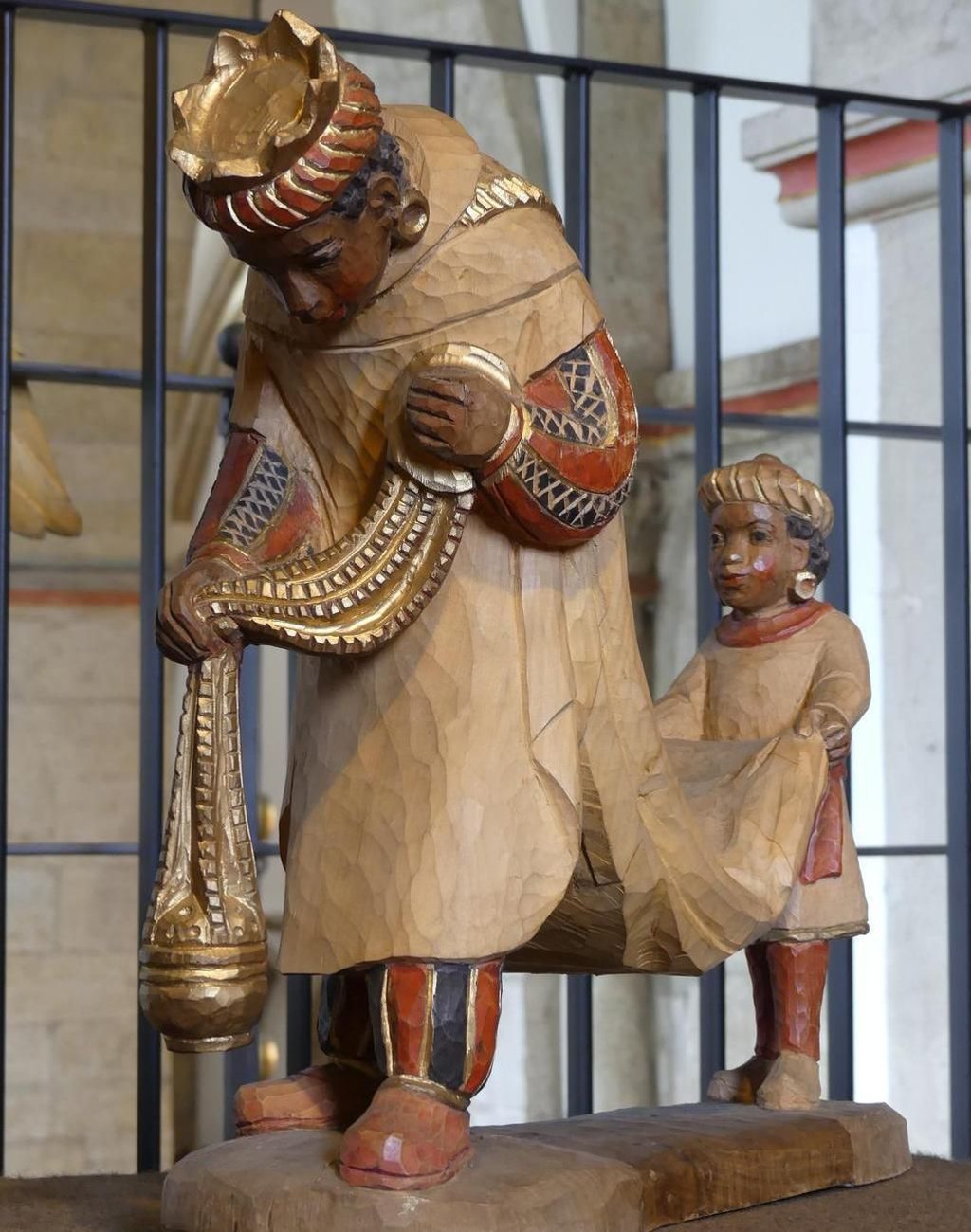 Metelens Melchior huldigt Jesus