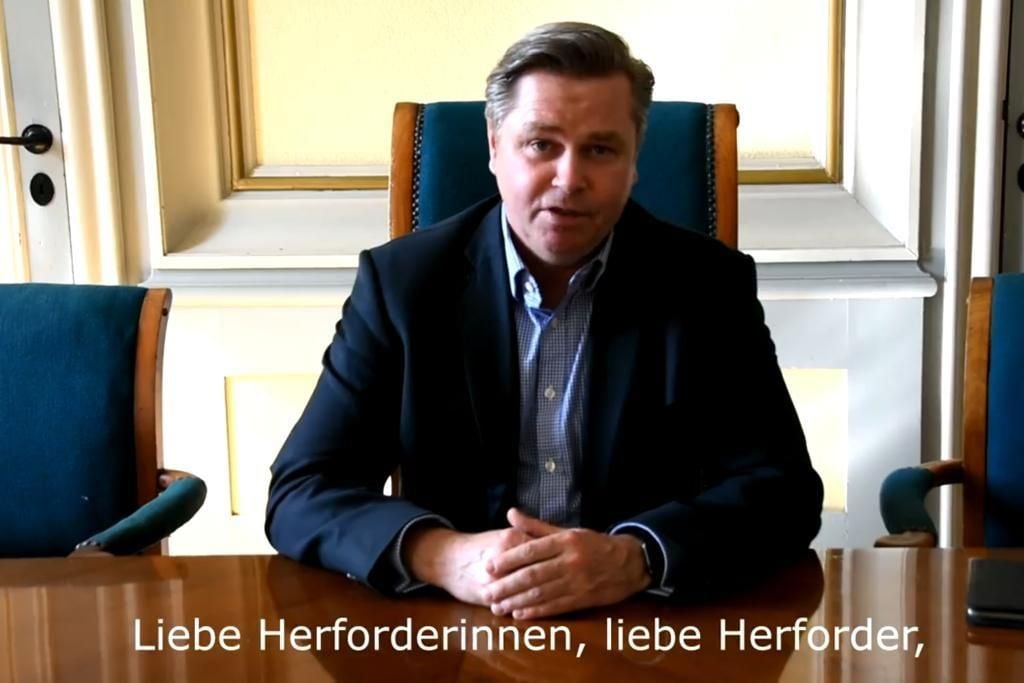 Tim Kähler dankt Bürgern