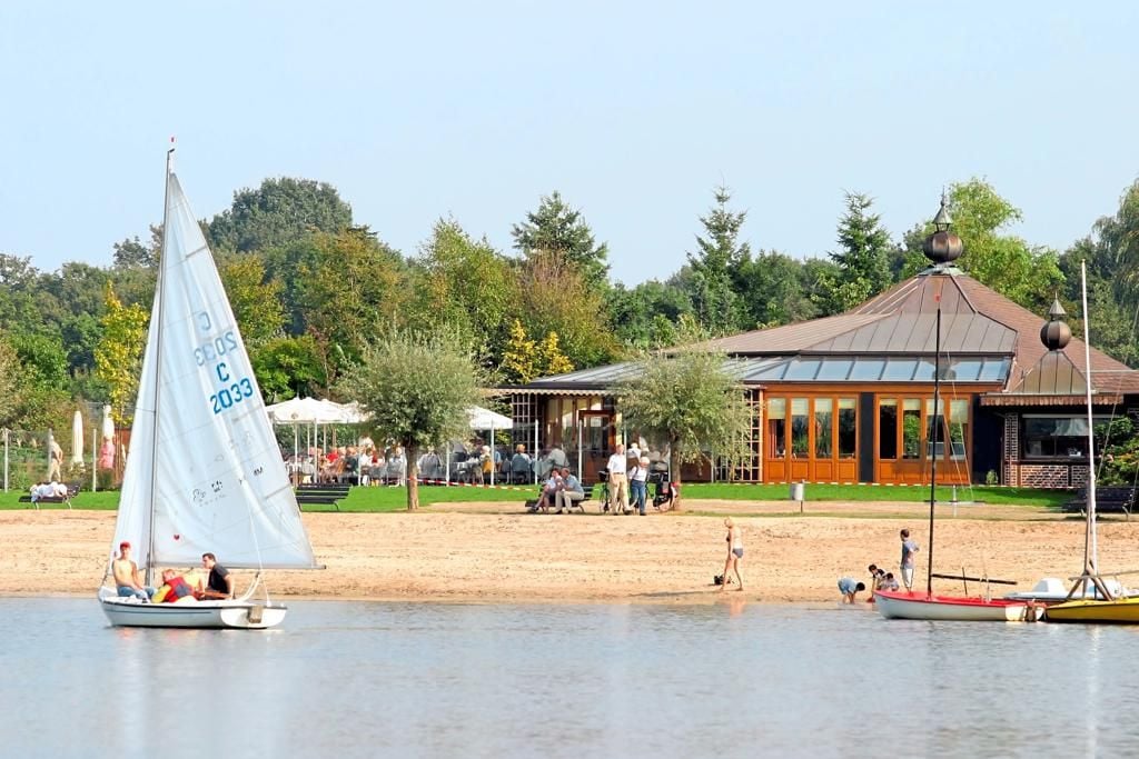 Neue Gastronomie und neue Umkleide am Drilandsee