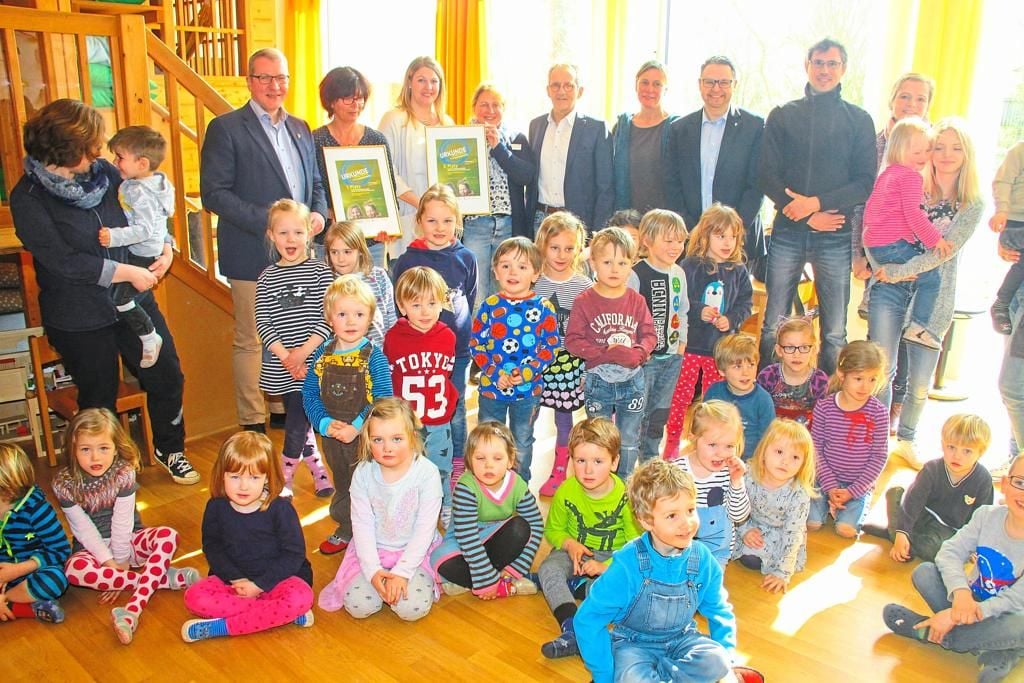 Zwei Podestplätze für Grevener Kitas