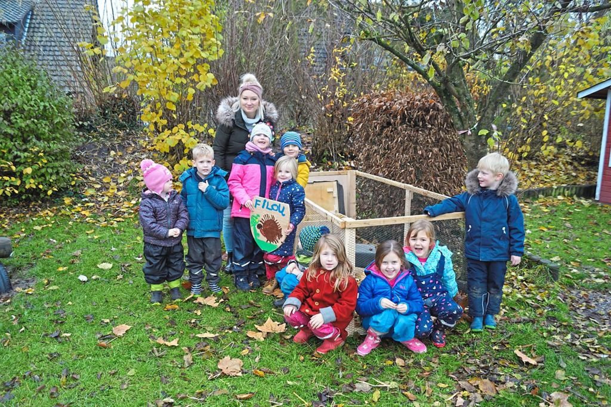 Viele junge Igel-Experten im Kindergarten St. Monika
