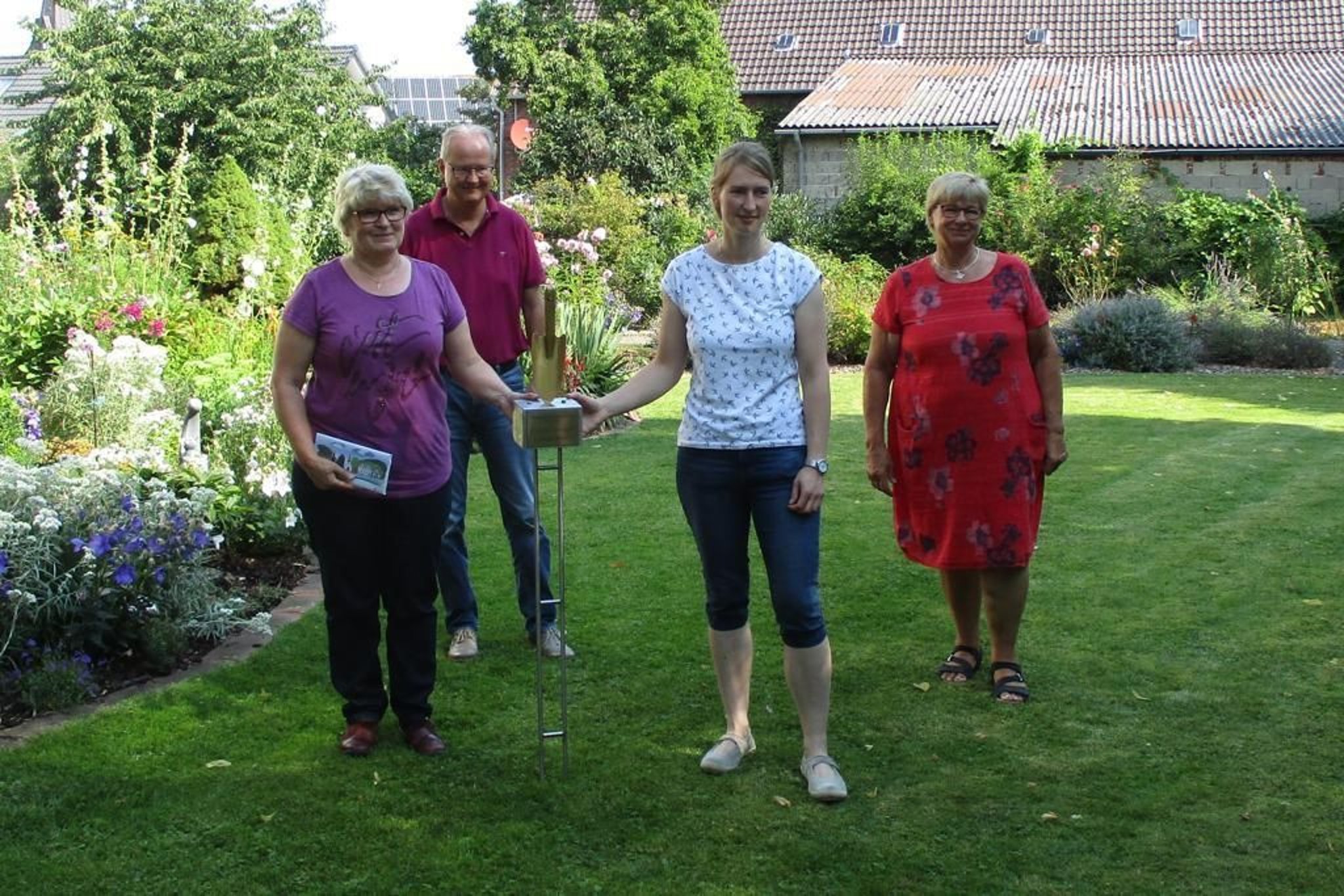 Der schönste Garten ist in Tietelsen