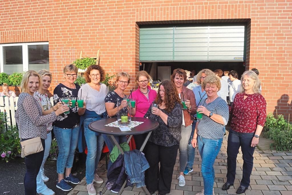 Leckere Getränke in Hannas Garten