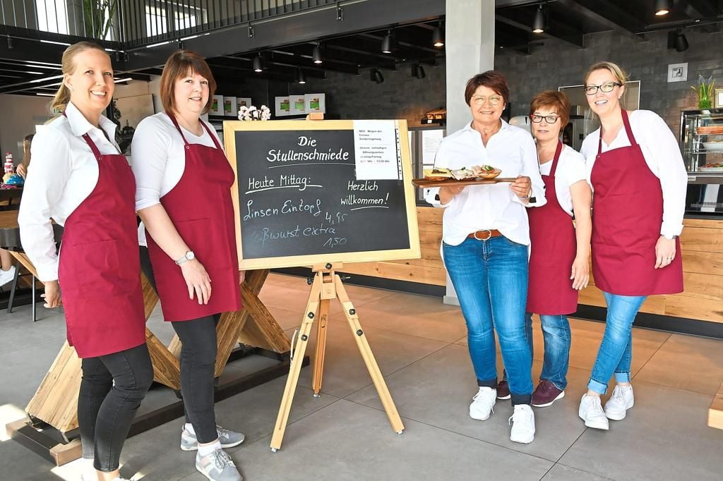 Schlemmerschnitte und Strammer Max