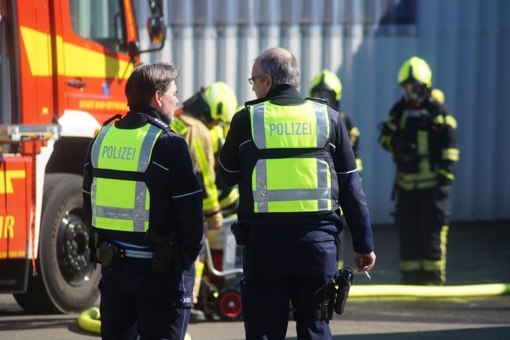 Brandeinsatz mit Explosionsgefahr