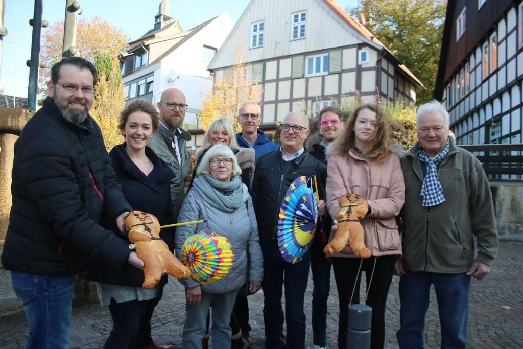 Erst Shoppen, dann zum Martinsumzug
