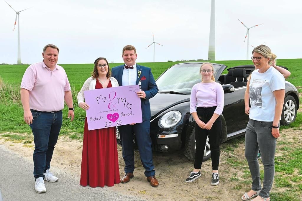 Besonderes Spalier auf dem Sch ppinger Berg