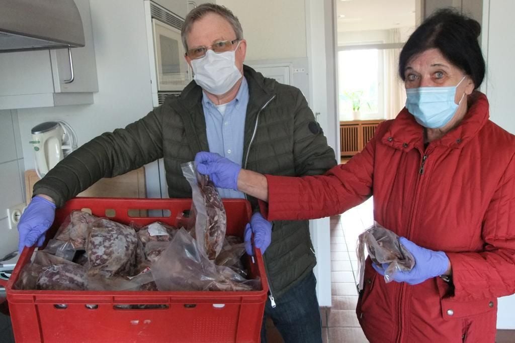 Wildbret für die Tafel