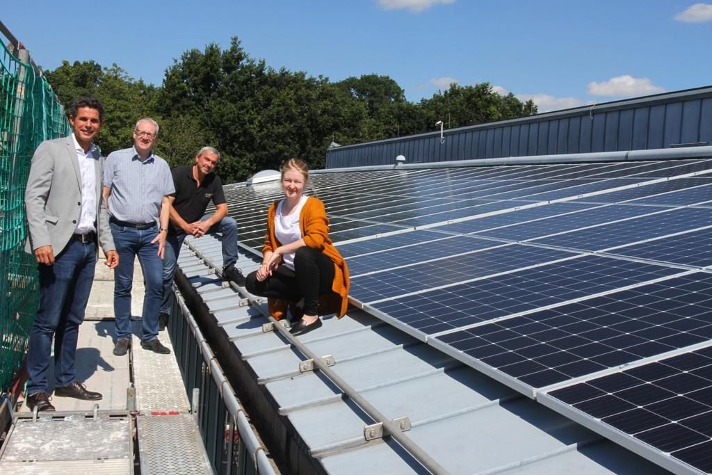 Selbst gemachter Strom für die Mensa