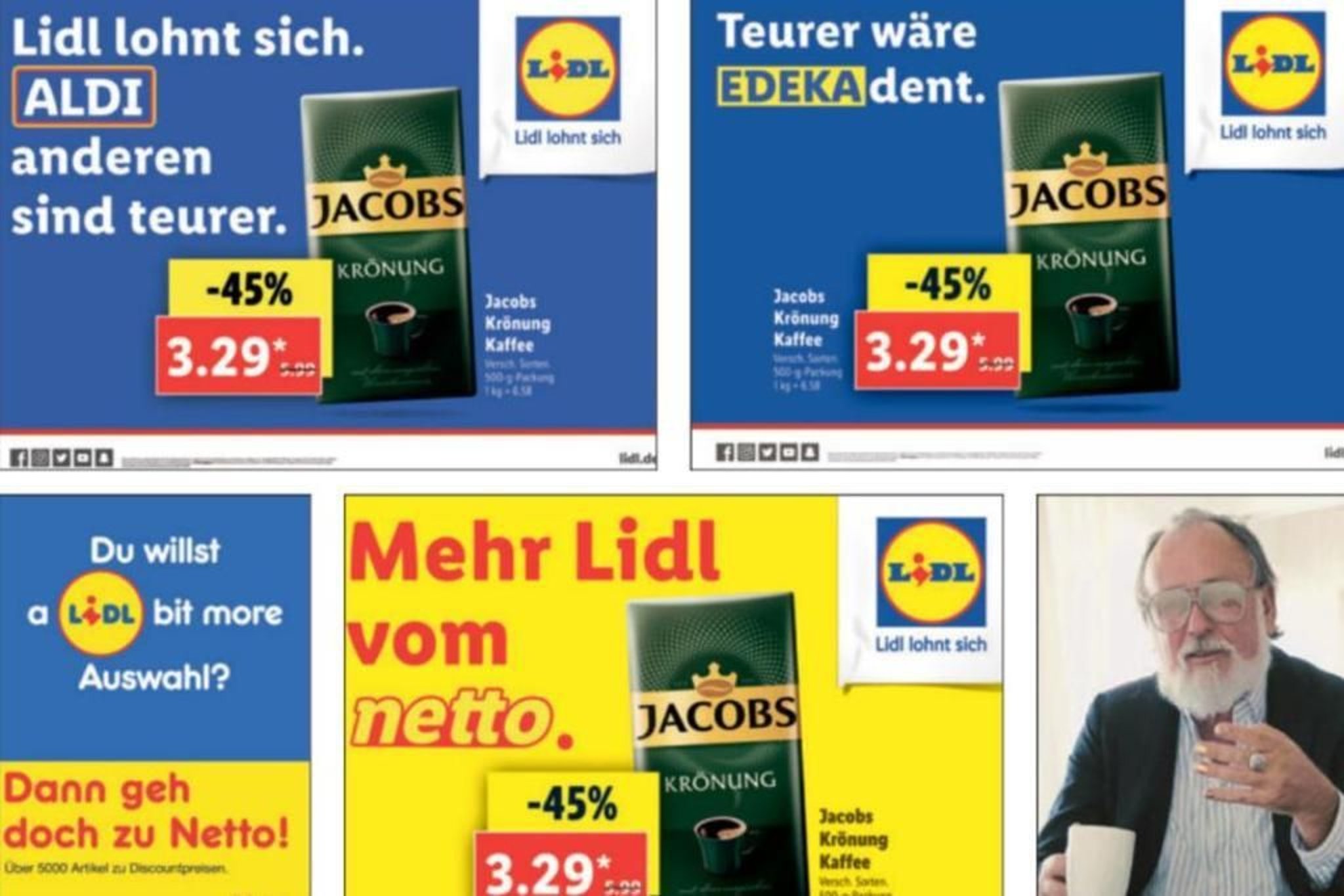 A Lidl »Werbekrieg«