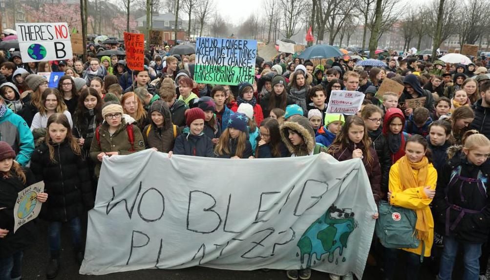 Tausende Demonstrieren Für Das Klima