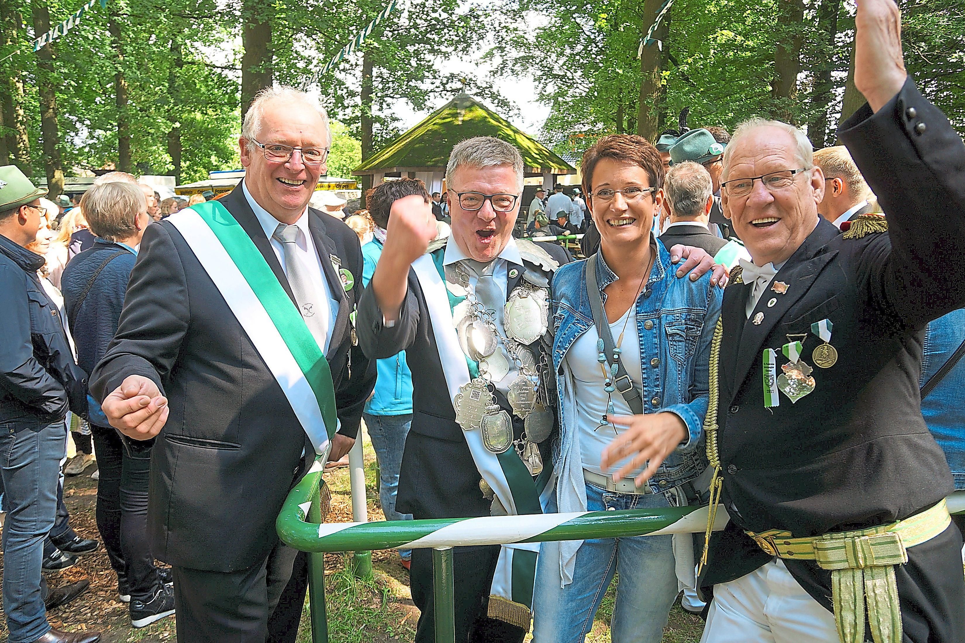 Doppelkönig Martin Mensing regiert