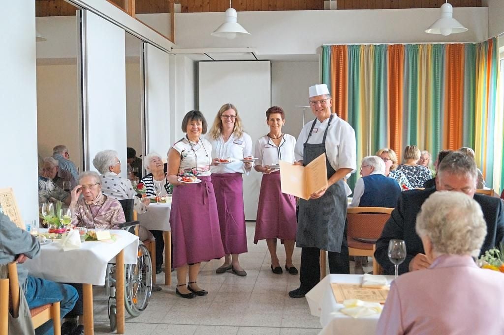 Genusserlebnis im Altenheim Maria Rast