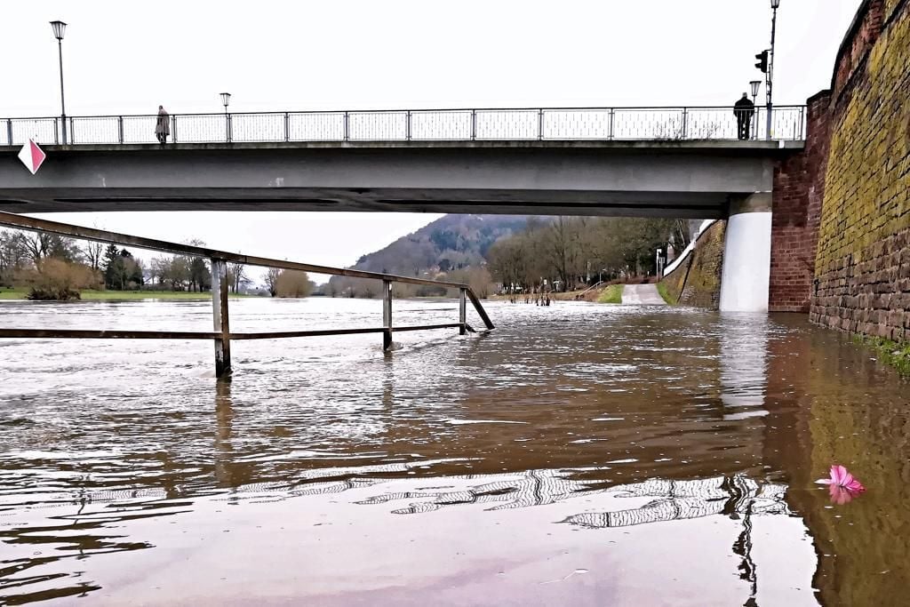 Weserpegel Wieder Gestiegen