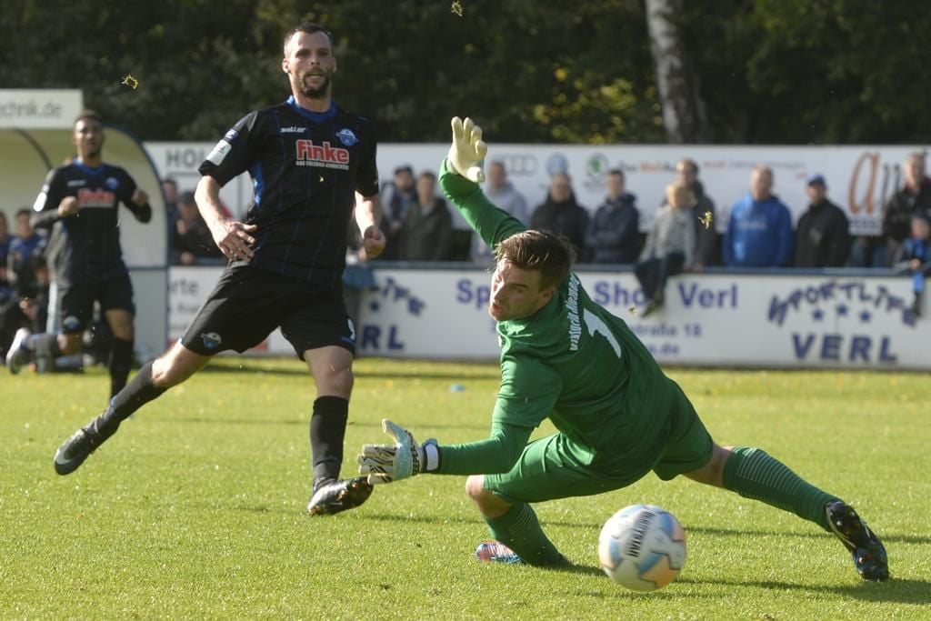 Koen van der Biezen in Torlaune