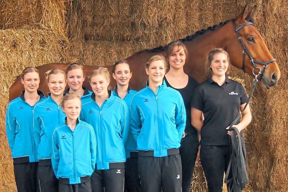 voltigiermannschaft Aufstieg in die Leistungsklasse M