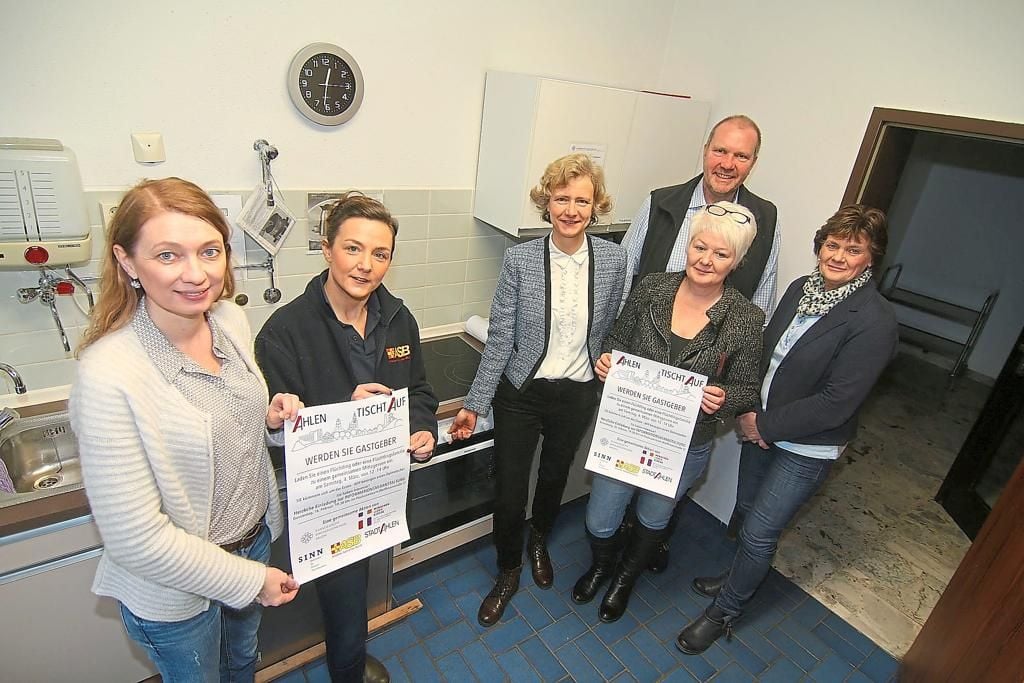 Miteinander essen und sprechen