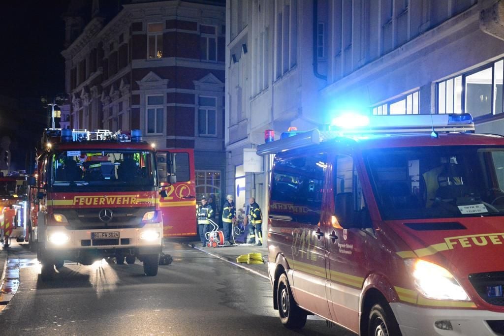 Feuer In Der Altstadt