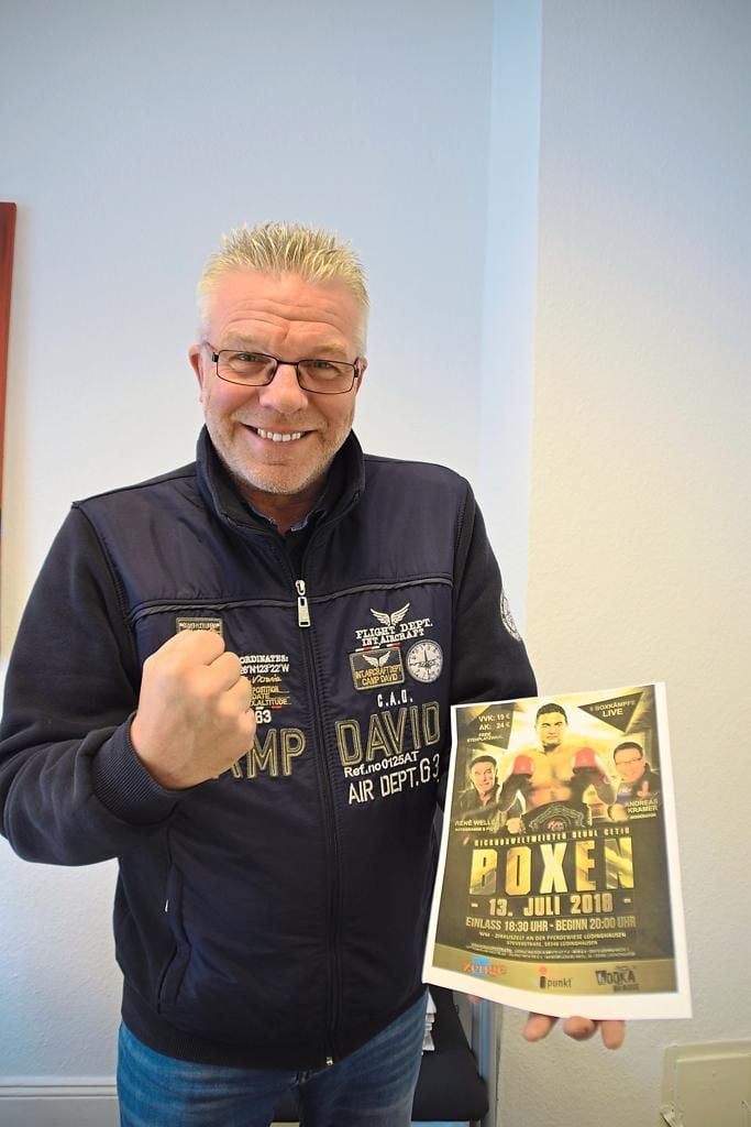 Der schöne René kommt