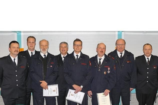 Walter Hidding seit 40 Jahren Feuerwehrmann