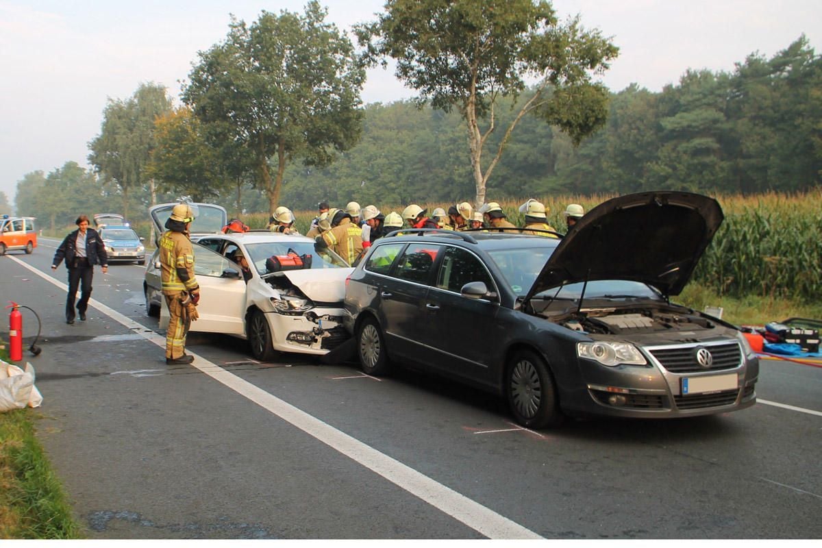 Schwerer Unfall Im Berufsverkehr