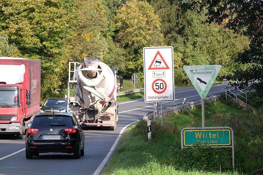 Ab Montag Vollsperrung Der B 61