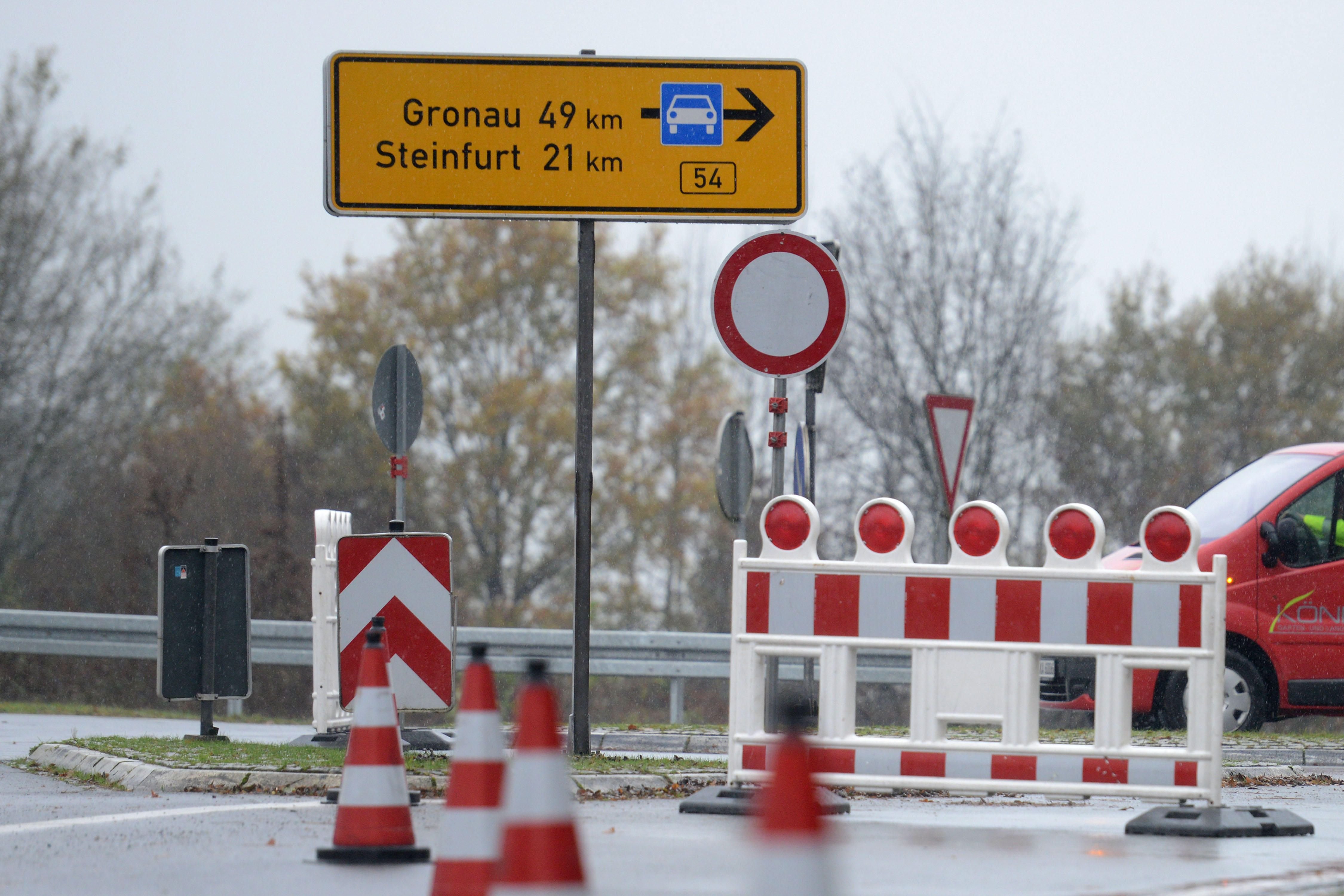 B54 Wegen Bauarbeiten Voll Gesperrt