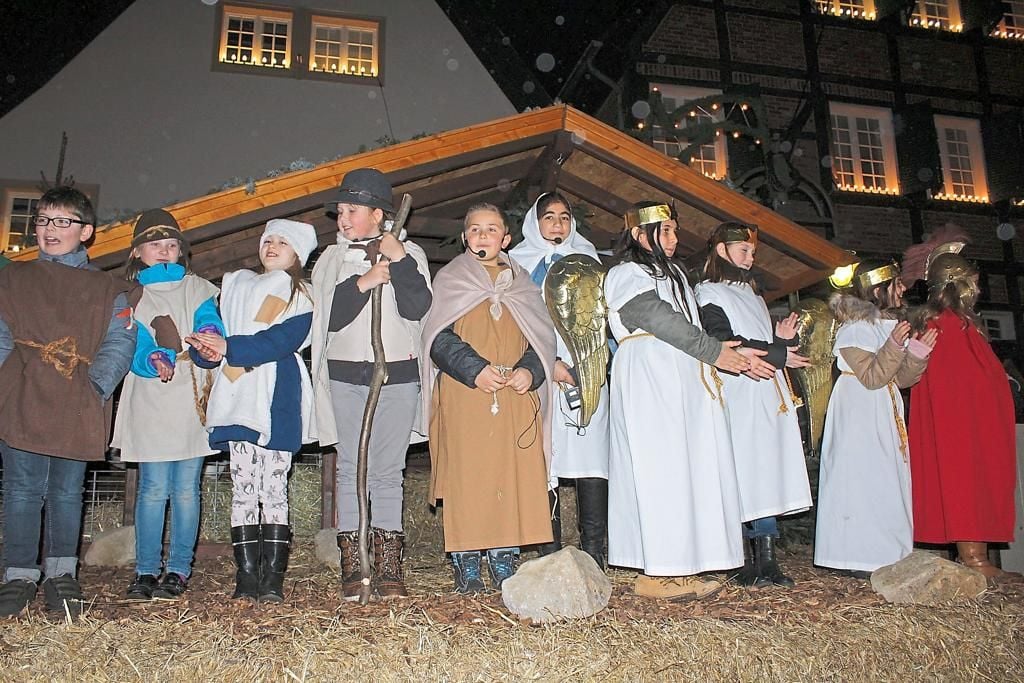 Familiäre Gemütlichkeit auf dem „Ahlener Advent“