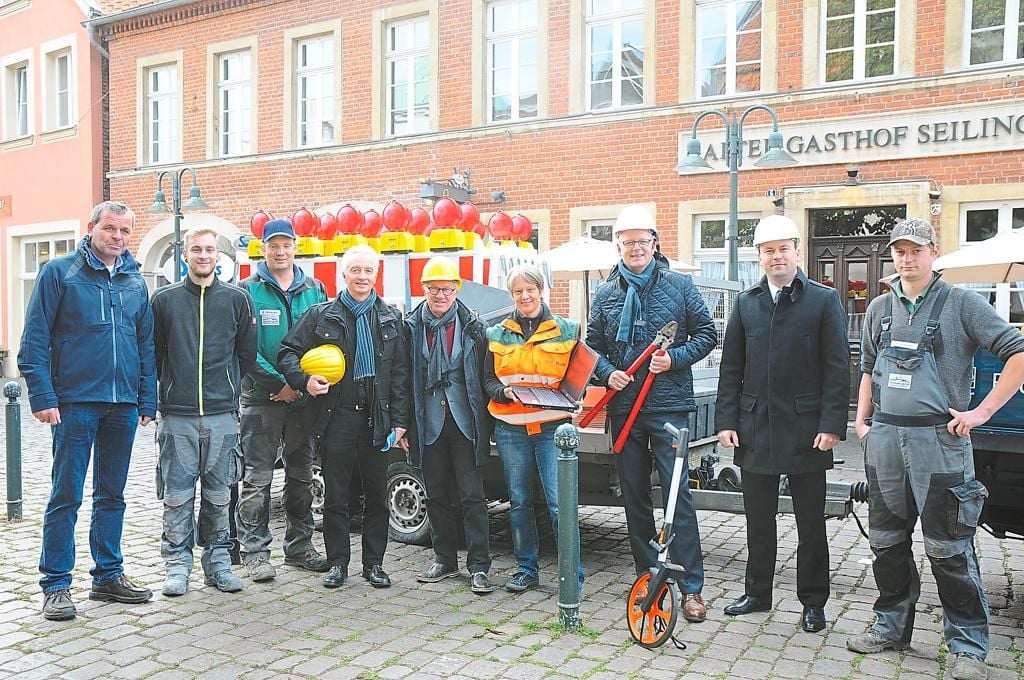 Eingriff am Herzen der Stadt